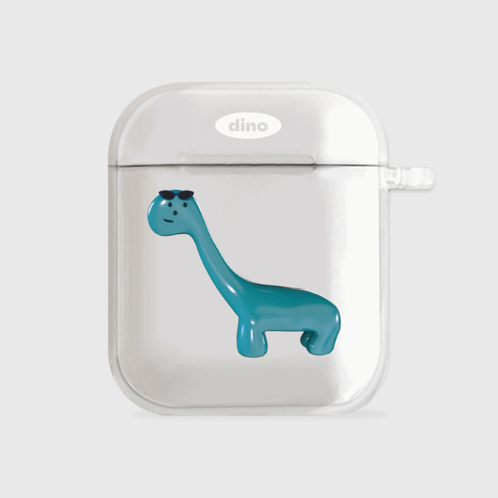 Smile Dino Airpods Case (Clear 透明殼)
