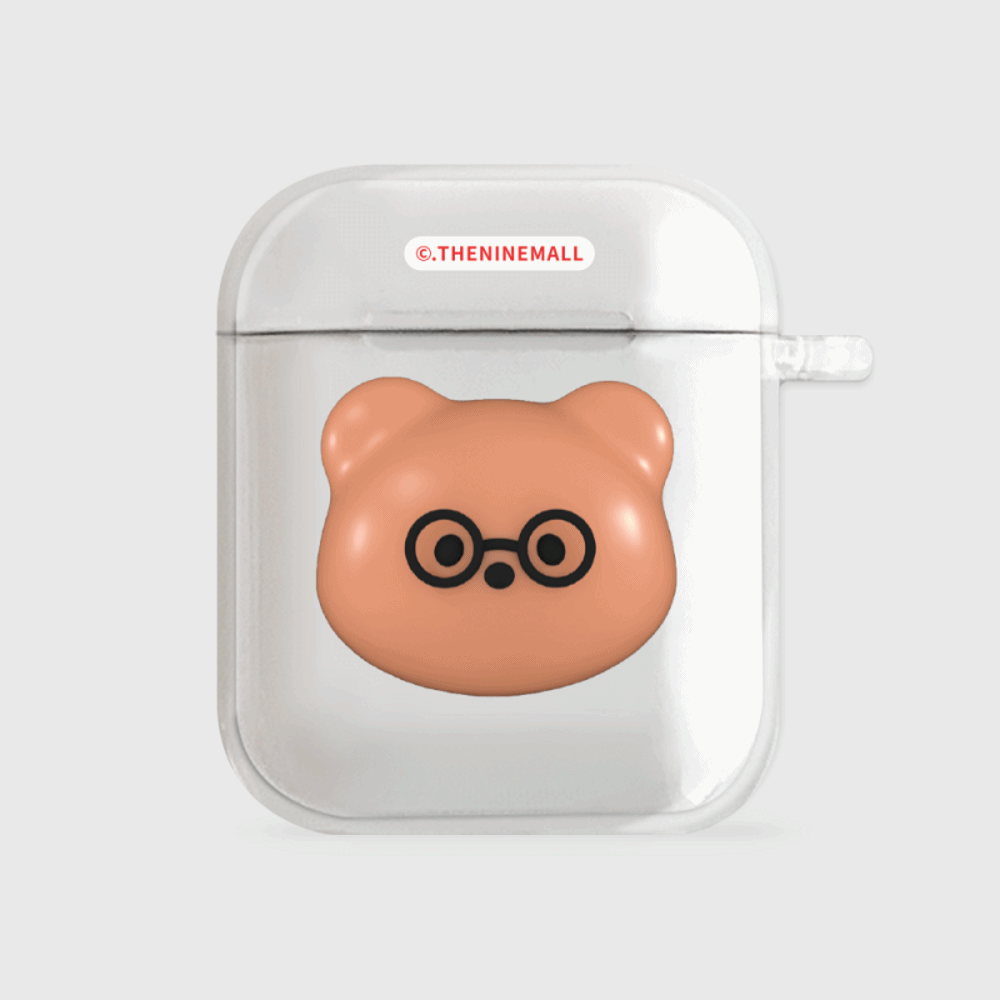 Study Gummy Airpods Case (Clear 透明殼)