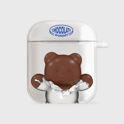 Big Chocolate Gummy Airpods Case (Clear 透明殼)