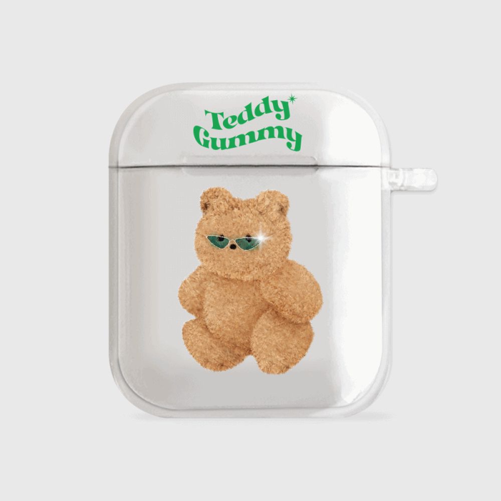 Stand Fabulous Bear Airpods Case (Clear 透明殼)