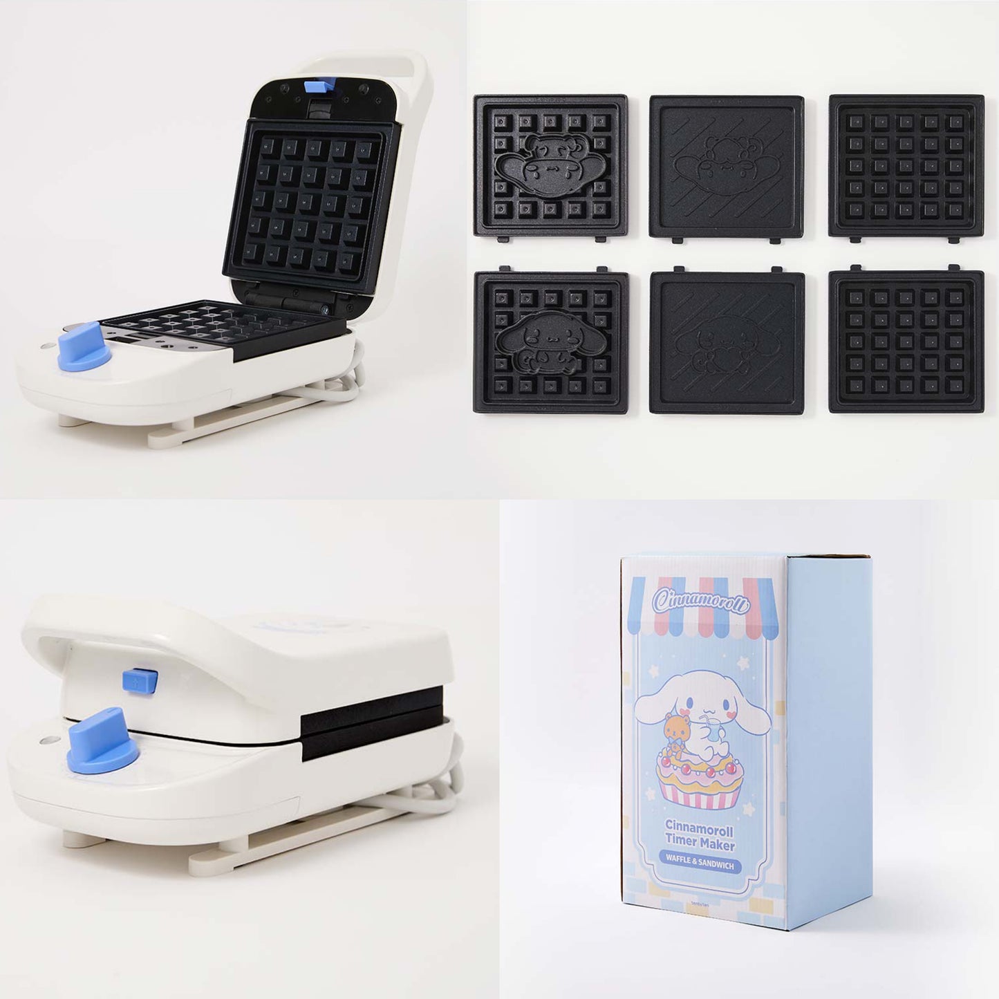 Sanrio Cinnamoroll Timer waffle/sandwich maker