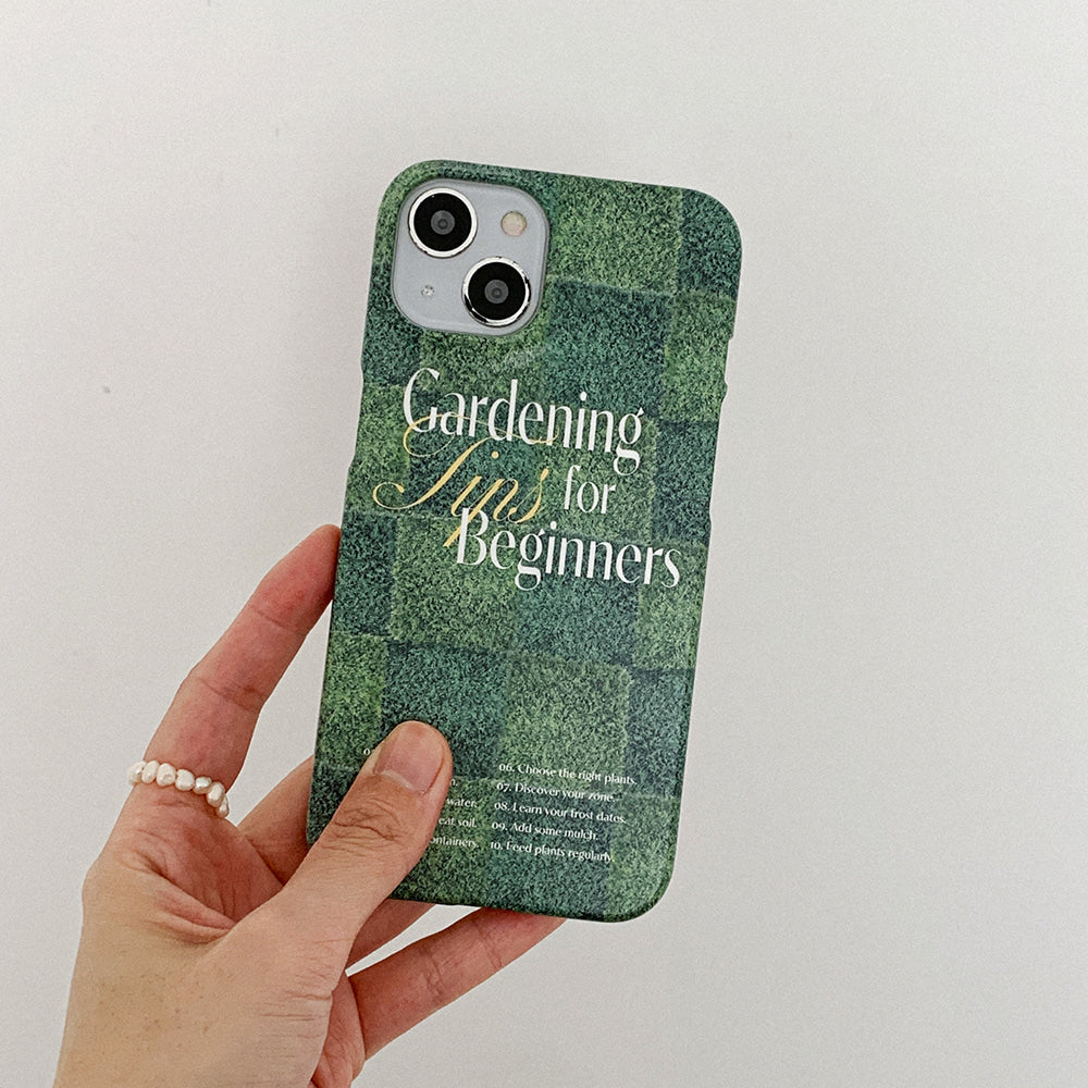 Gardening Tips Phone Case (Hard 普通硬殼)