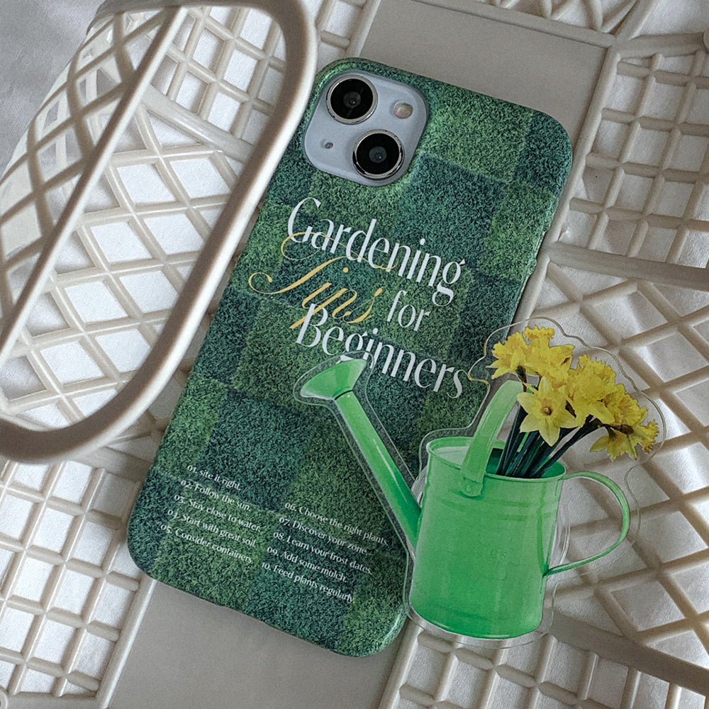 Gardening Tips Phone Case (Hard 普通硬殼)