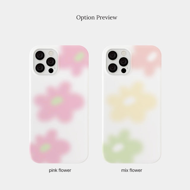 Soft Flower Phone Case (Hard 普通硬殼) (2色)