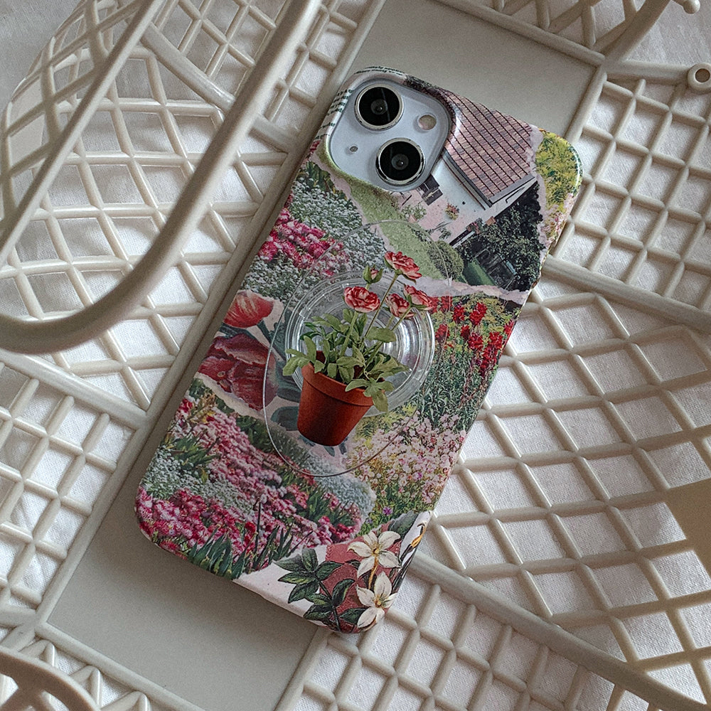 Collage Garden Phone Case (Hard 普通硬殼)