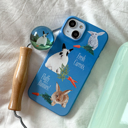 Fluffy Bunnies Phone Case (Hard 普通硬殼) (2色)