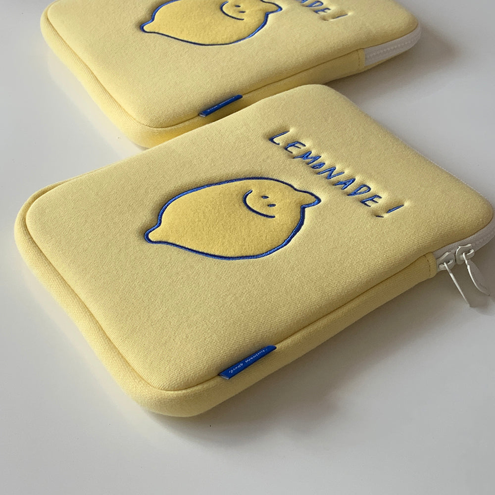 Second Morning Lemony Ipad/MacBook Pouch (11/13/15 inch)