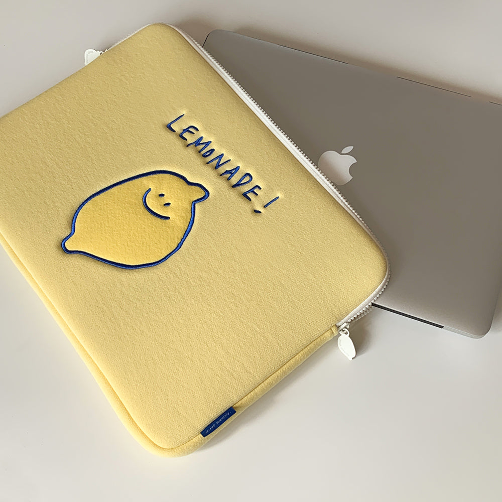 Second Morning Lemony Ipad/MacBook Pouch (11/13/15 inch)
