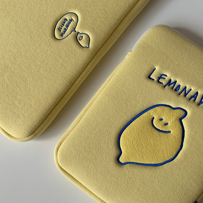 Second Morning Lemony Ipad/MacBook Pouch (11/13/15 inch)