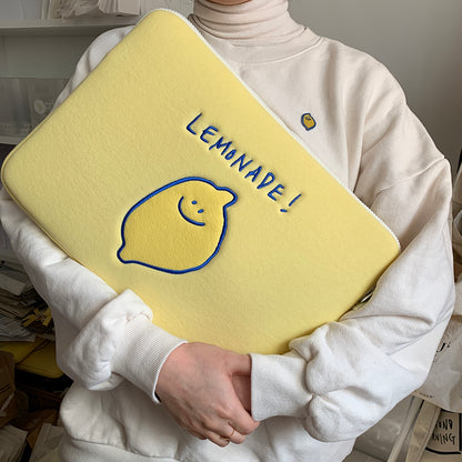 Second Morning Lemony Ipad/MacBook Pouch (11/13/15 inch)