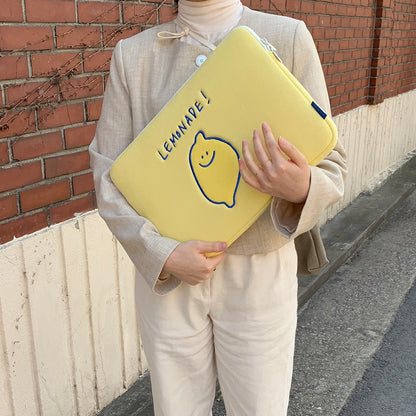 Second Morning Lemony Ipad/MacBook Pouch (11/13/15 inch)