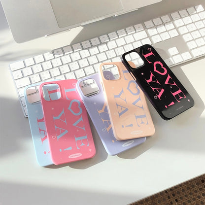 【Custom 自訂款】Your Emotions Love Ya Phone Case (Hard 普通硬殼)