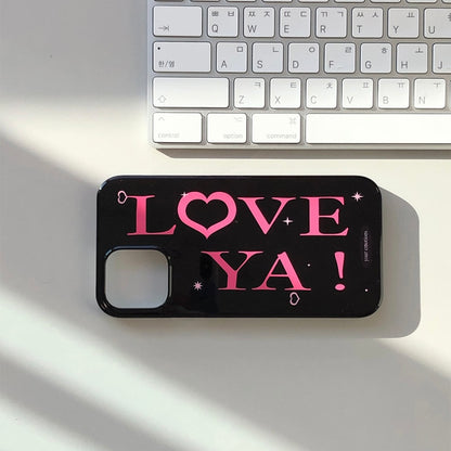 【Custom 自訂款】Your Emotions Love Ya Phone Case (Hard 普通硬殼)