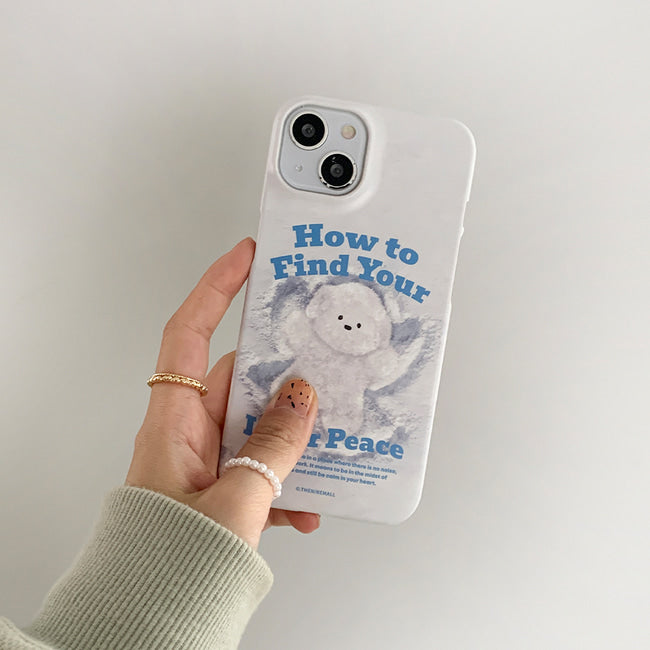 Ppokku Snow Innerpeace Phone Case (Hard 普通硬殼)