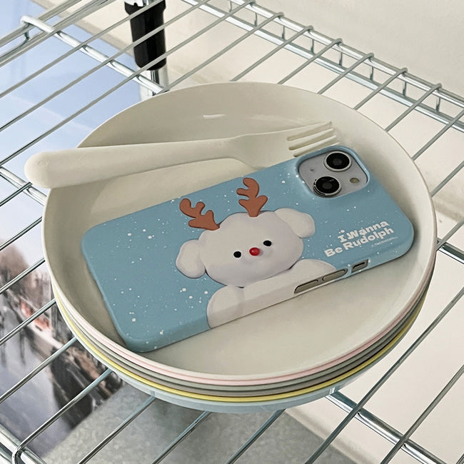 Ppokku Wannabe Santa Phone Case (Hard 普通硬殼) (2色)