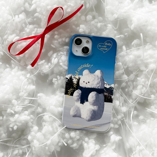 Gummy Snowman Phone Case (Hard 普通硬殼)