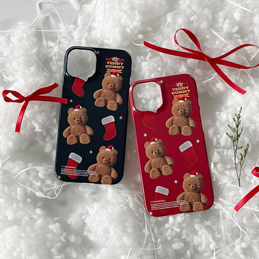 Pattern Holiday Edition Gummy Phone Case (Hard 普通硬殼) (2色)