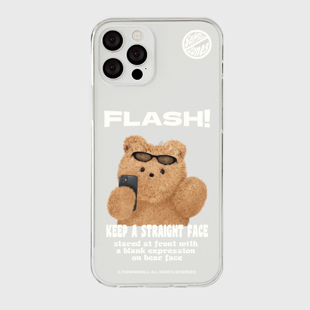 Gummy Basic Flash Phone Case  (Clear/Tank Clear 透明/透明Tank款)