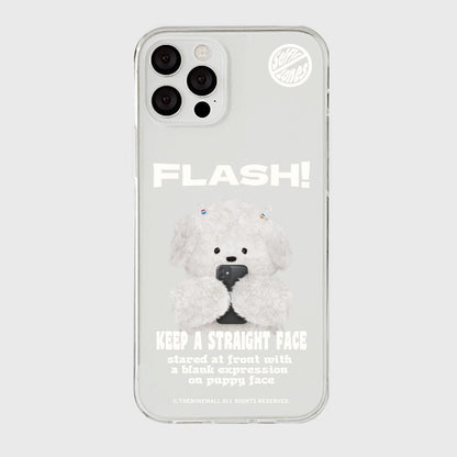 Ppokku Basic Flash Phone Case (Clear/Tank Clear 透明/透明Tank款)