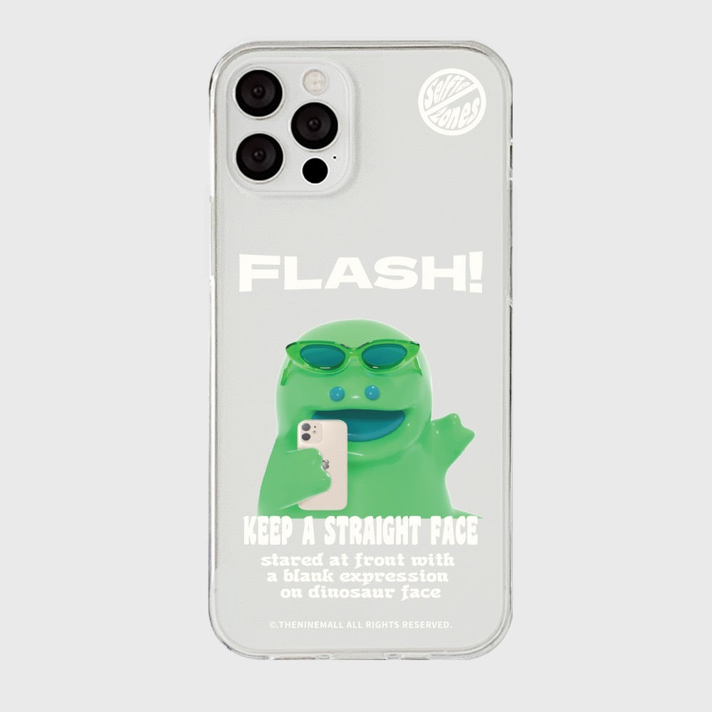 Raptor Basic Flash Phone Case (Clear/Tank Clear 透明/透明Tank殼)