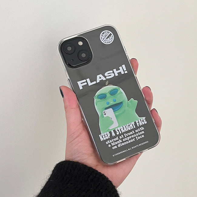 Raptor Basic Flash Phone Case (Clear/Tank Clear 透明/透明Tank殼)