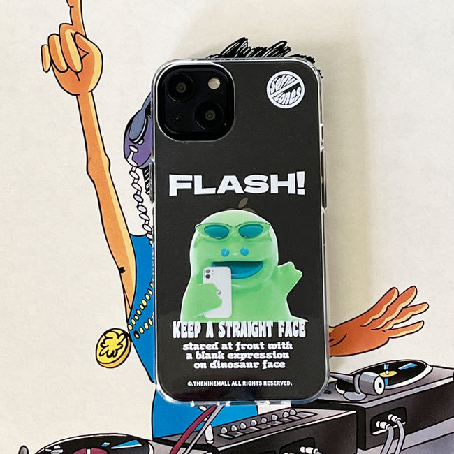 Raptor Basic Flash Phone Case (Clear/Tank Clear 透明/透明Tank殼)