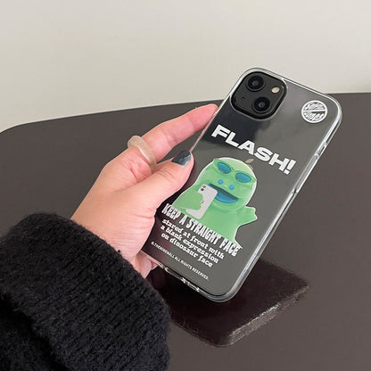 Raptor Basic Flash Phone Case (Clear/Tank Clear 透明/透明Tank殼)