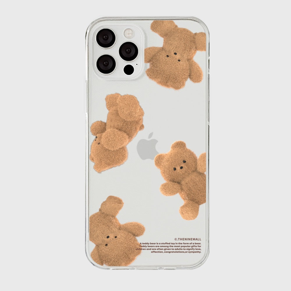 Pattern Gummy Tumbling Phone Case (Clear/Tank Clear 透明/透明Tank款)