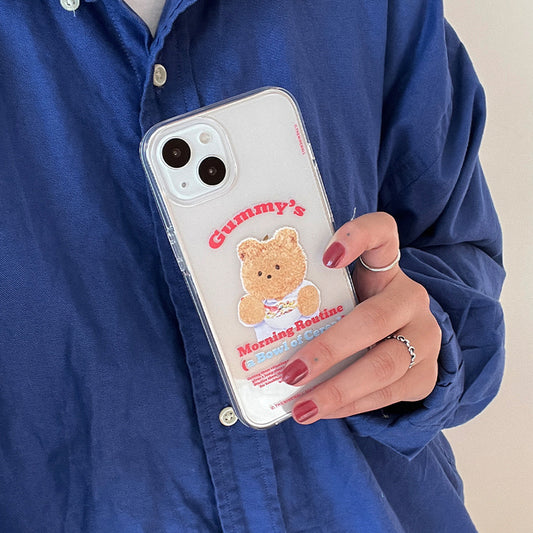 Morning Cereal Gummy Phone Case (Clear/Tank Clear 透明/透明Tank款)