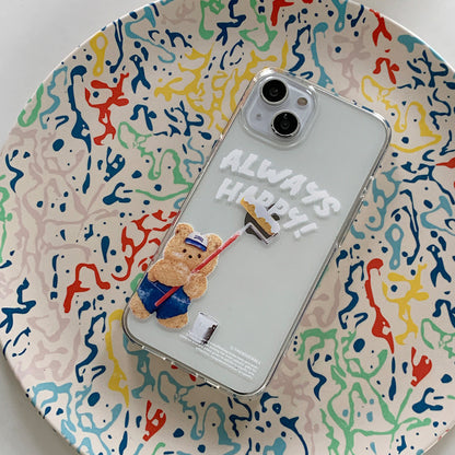 Painter Gummy Phone Case (Clear/Tank Clear 透明/透明Tank款)