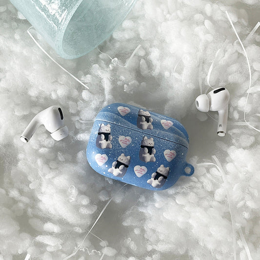 Pattern Gummy Snowman Airpods Case (Hard 硬殼)