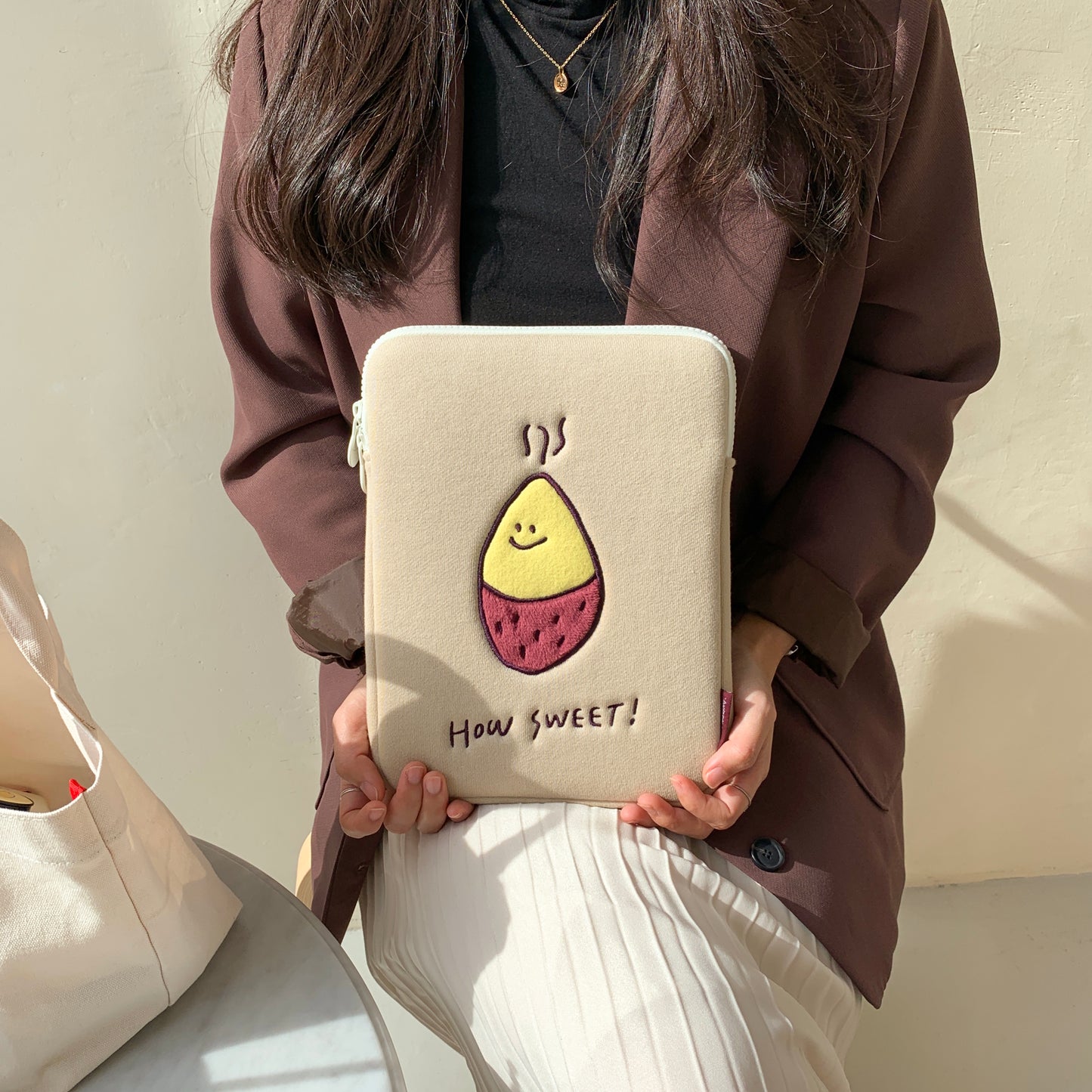 Sweet Potato Ipad/MacBook Pouch (11/13/15 inch)