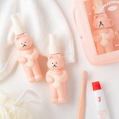Donat Donat Bear Travel Bottle Set (4色)