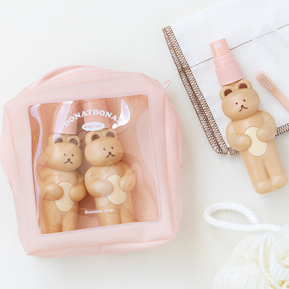 Donat Donat Bear Travel Bottle Set (4色)