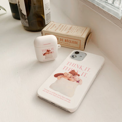 Think It Lettering Airpods Case (Hard 硬殼)