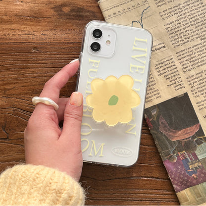 【現貨95折】Full Bloom Phone Case iphone 11 (Sky lemon)(Clear 透明)