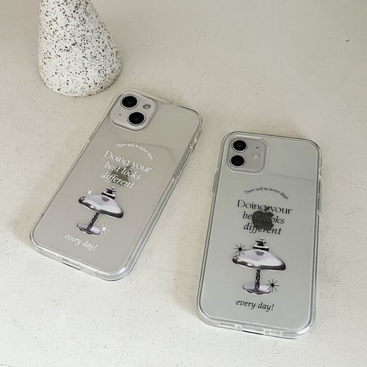 Better Day Lettering Phone Case (Clear/Tank 透明/透明Tank款)(2款)