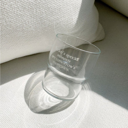 Special Moment Glass Cup