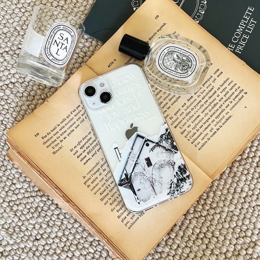 Happy & Joy Lettering Phone Case (Clear/Tank 透明/透明Tank款)