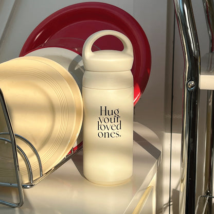 Mademoment Hug Love Handle Stainless Tumbler