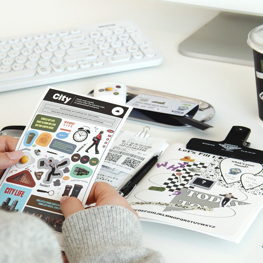 Indigo Storage Magazine Sticker Pack (10EA)