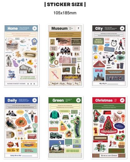 Indigo Storage Magazine Sticker Pack (10EA)