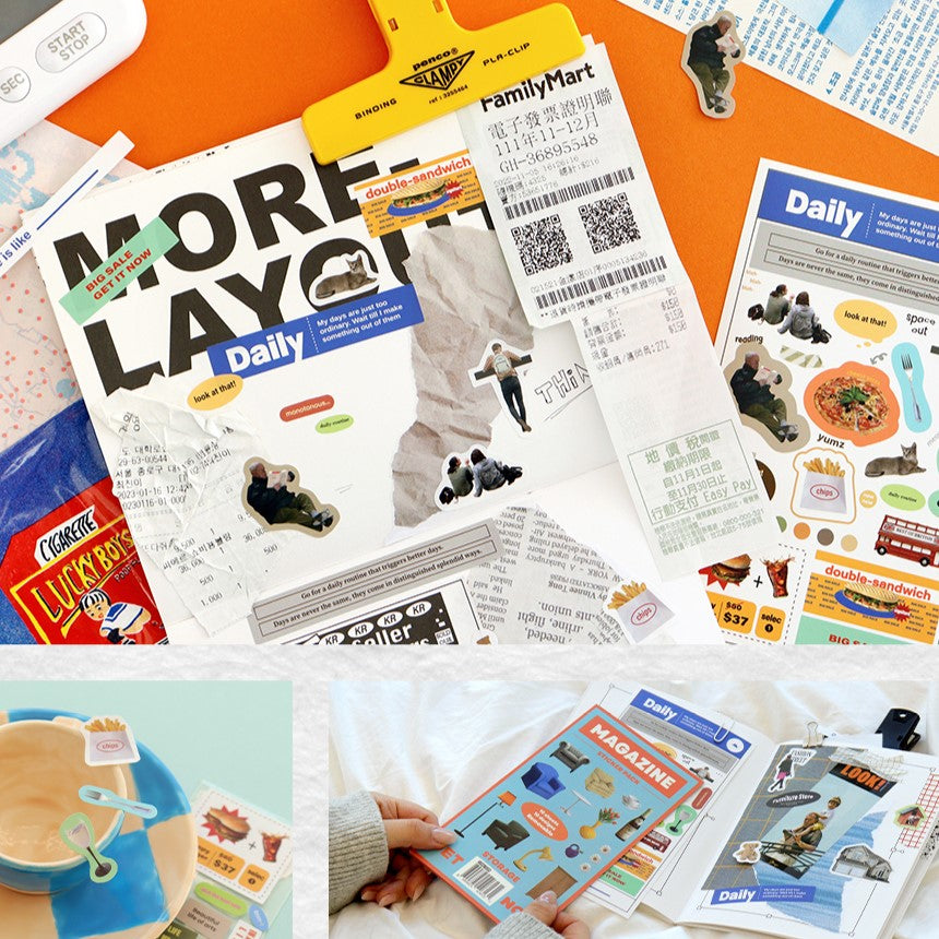 Indigo Storage Magazine Sticker Pack (10EA)