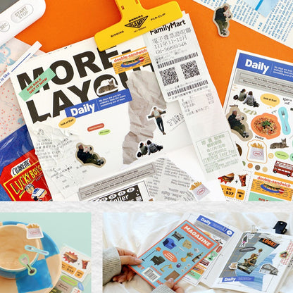 Indigo Storage Magazine Sticker Pack (10EA)
