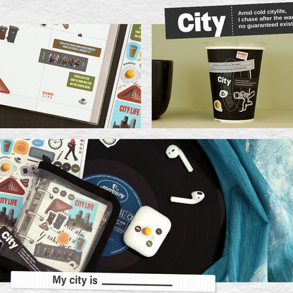 Indigo Storage Magazine Sticker Pack (10EA)