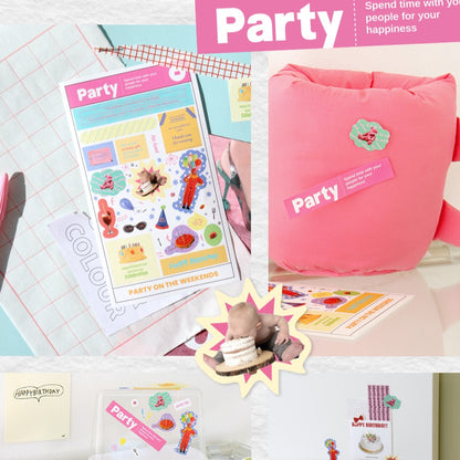 Indigo Storage Magazine Sticker Pack (10EA)