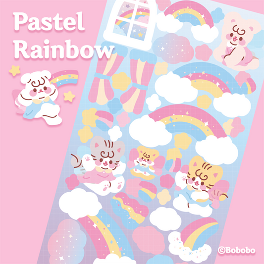 Near and Dear Rainbow Sticker (2色)