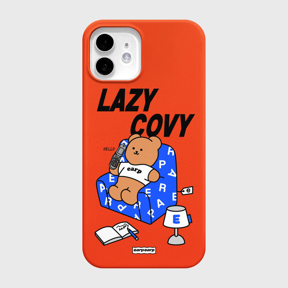 LAZY COVY PATTERN-ORANGE (Hard 硬殼)