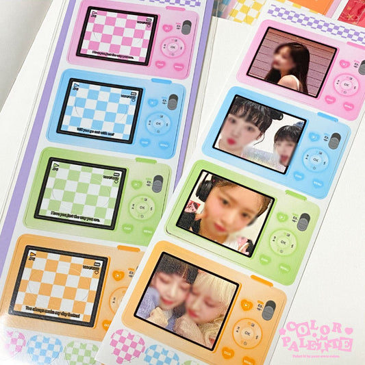 Color Palette Click! Love Dica Sticker