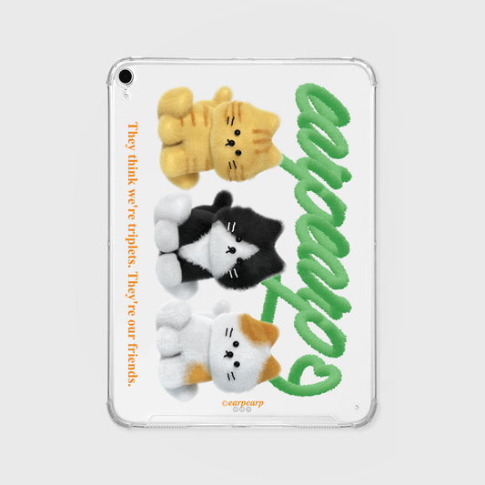 TRIPLE CHICHI FRIENDS Ipad Clear Case